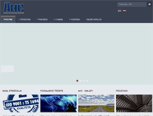 Tablet Screenshot of ahc.hr